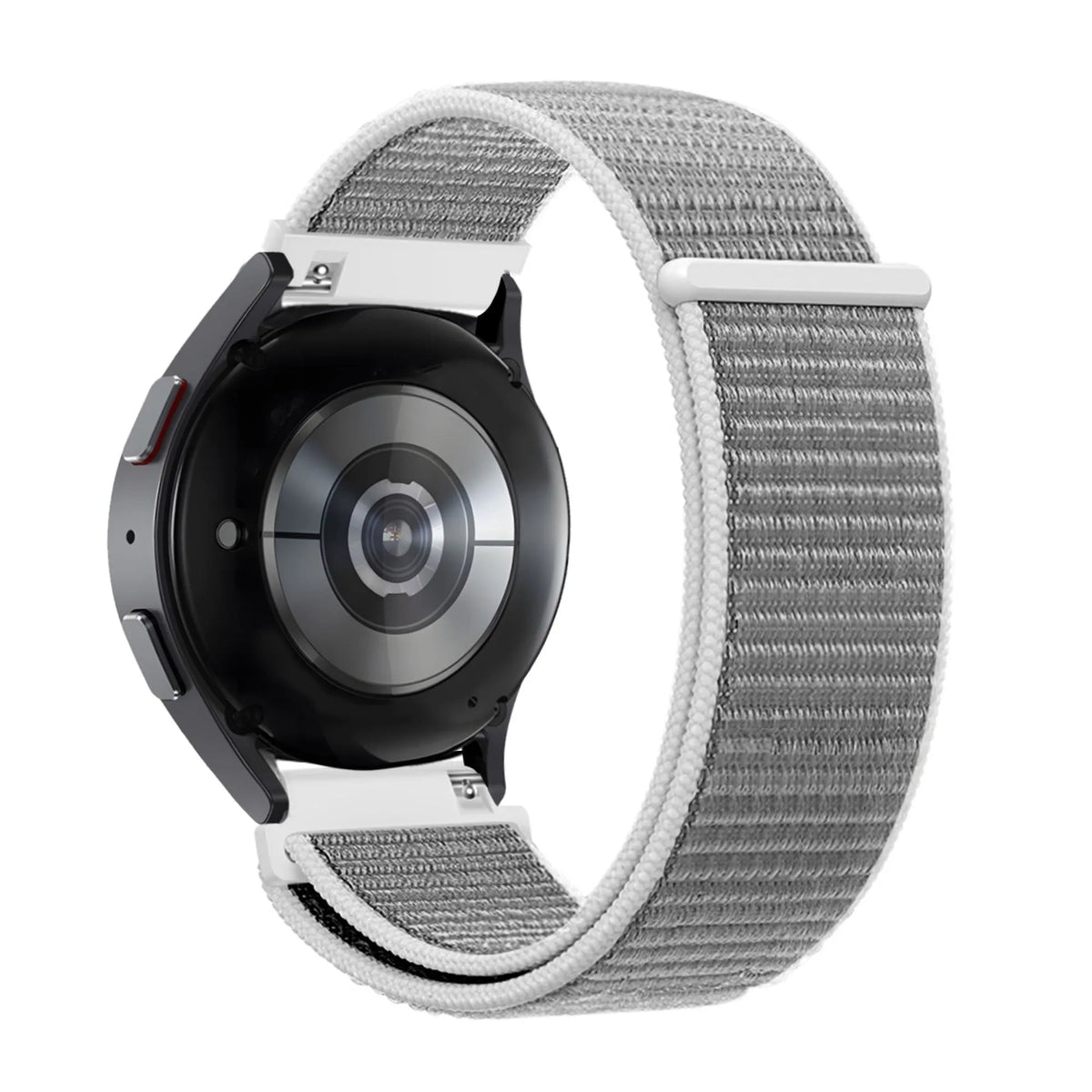 Nylon Loop Strap, on a watch, 3/4 rear view