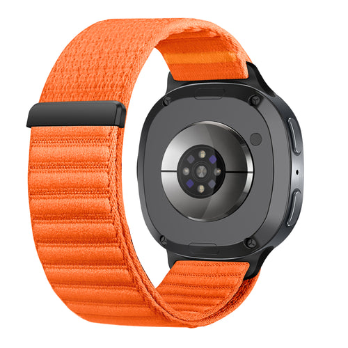 Samsung Galaxy Watch 8 Classic Wave Nylon Strap (Orange)
