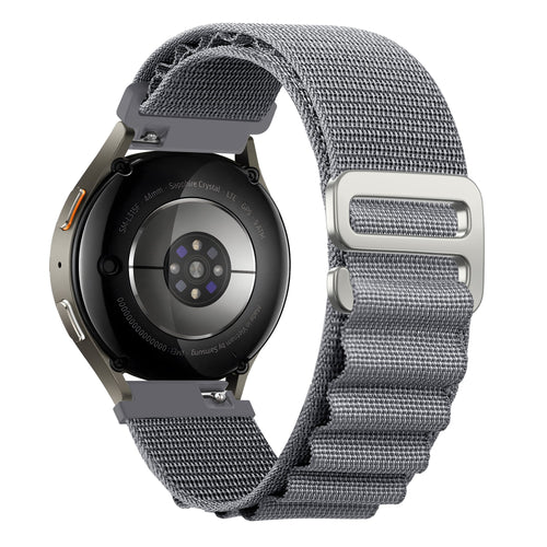 Bandz Huawei Watch 3 (Pro) Alpine Nylon Strap (Grey)