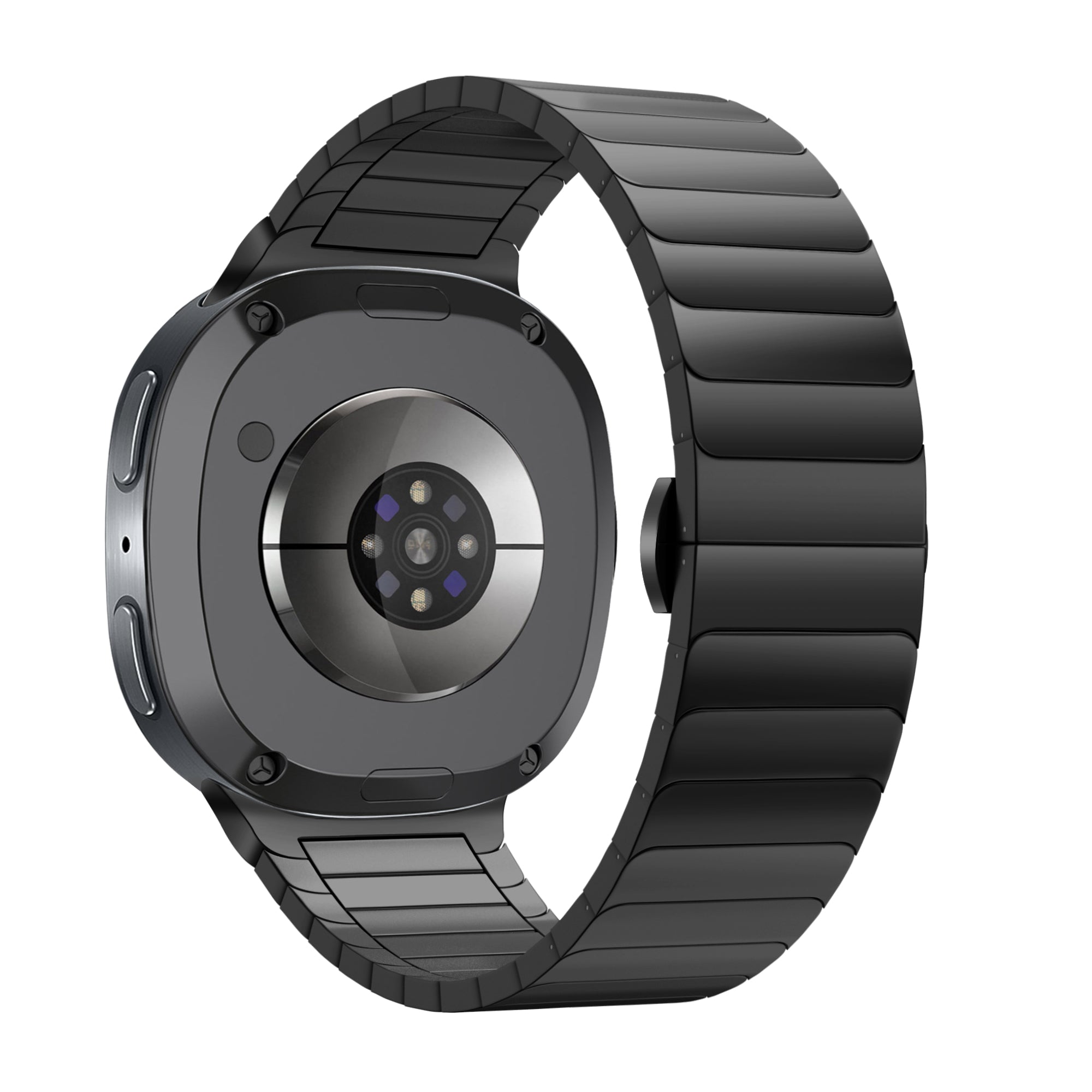 Bandz Bracelet acier 'One Bead' Samsung Galaxy Watch 8 Classic (noir)