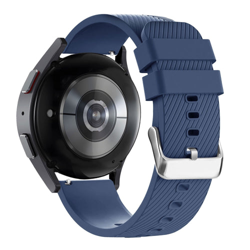Bandz Bracelet silicone 'Deluxe' Oppo Watch X2 (bleu foncé)