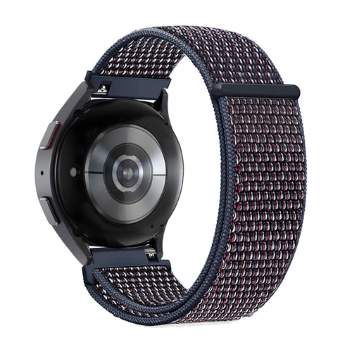 Bandz Bracelet nylon Loop Garmin Forerunner 265 (bleu indigo)