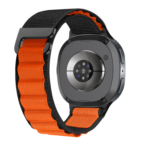 Bracelet Alpine Samsung Galaxy Watch 8 - 44mm (noir/orange)