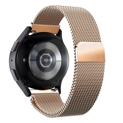 Bandz Bracelet milanais Garmin Venu SQ 2 (rose or)
