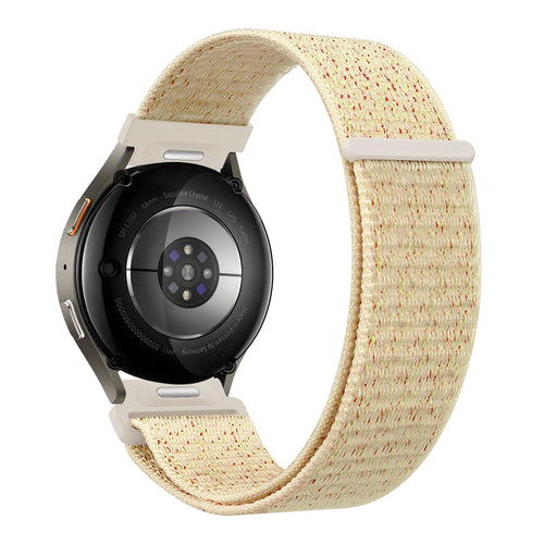 Bandz Bracelet nylon 'Easy Fit' Withings Steel HR Sport (beige coloré)