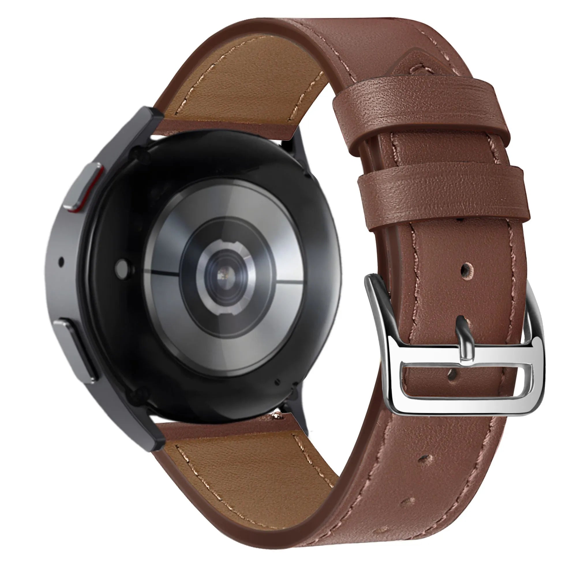 Bandz Bracelet cuir 'Deluxe' OnePlus Watch 3 (brun)