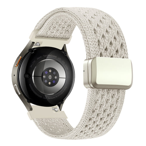 Bandz Bracelet nylon Vintage Samsung Galaxy Watch 5 - 40mm (lumière stellaire)