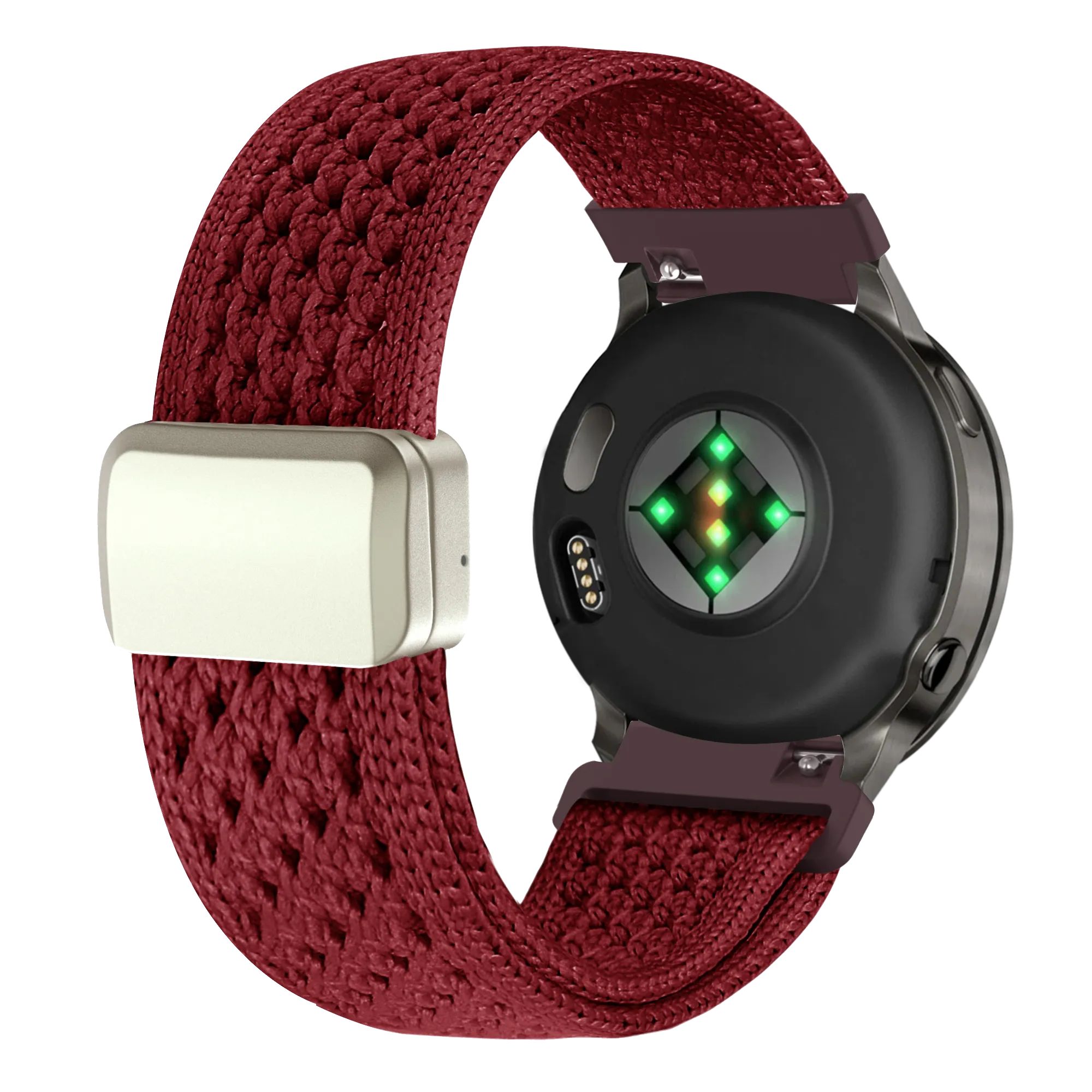 Bandz Bracelet nylon vintage Garmin Approach J1 (rouge)