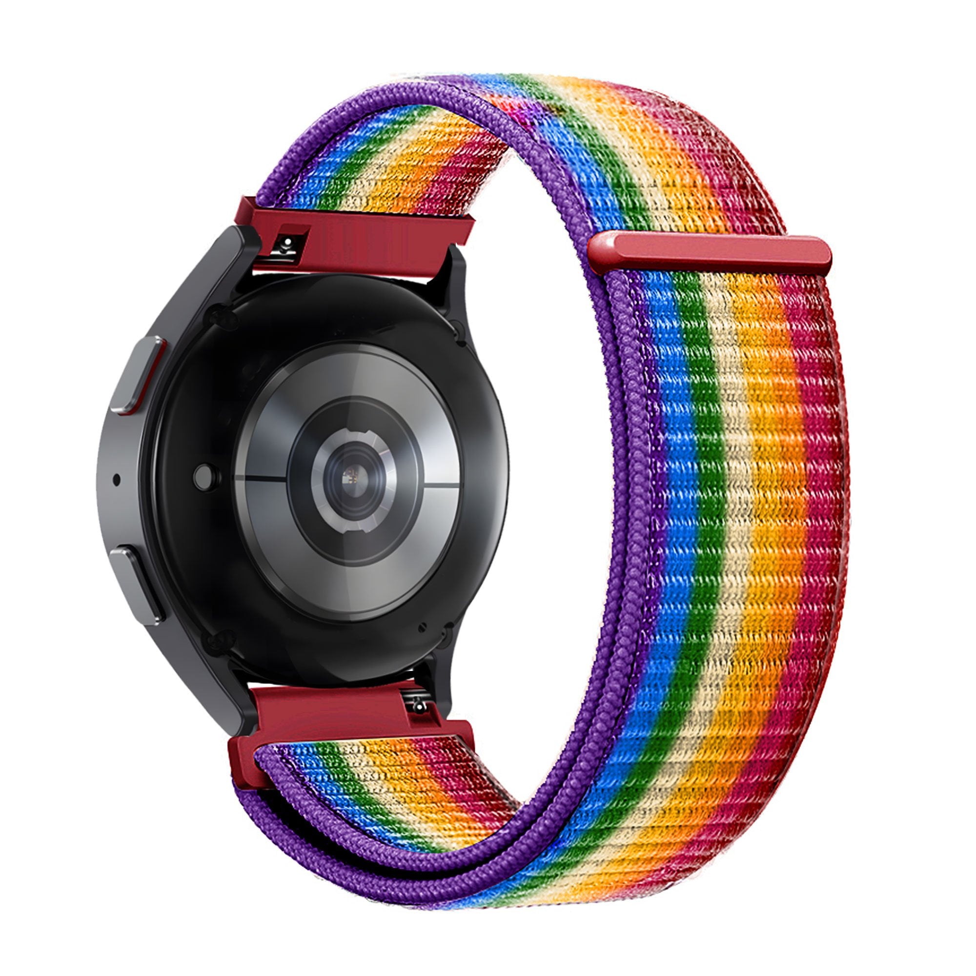 Bandz Bracelet nylon Loop Garmin Venu SQ 2 (arc-en-ciel)