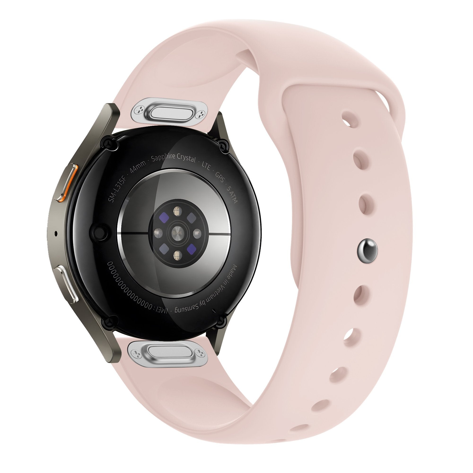 Bandz Bracelet sport 'Easy Fit' Huawei Watch GT 3 42mm (rose clair)