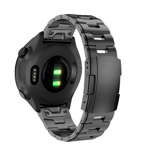 Bandz Bracelet titane Garmin Approach S60 (gris)