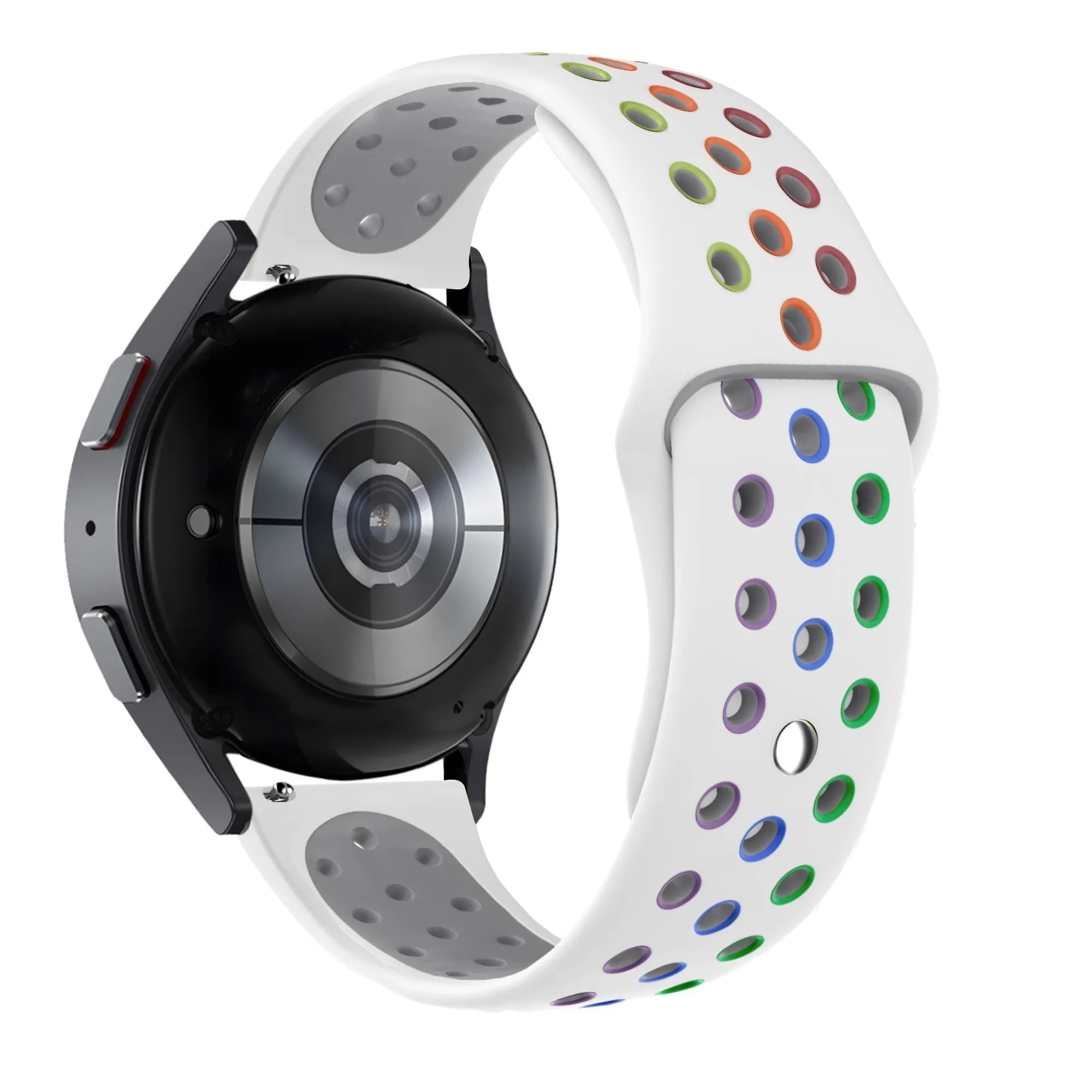 Bandz Bracelet sport 'Deluxe' Coros Apex 2 (blanc/arc-en-ciel)