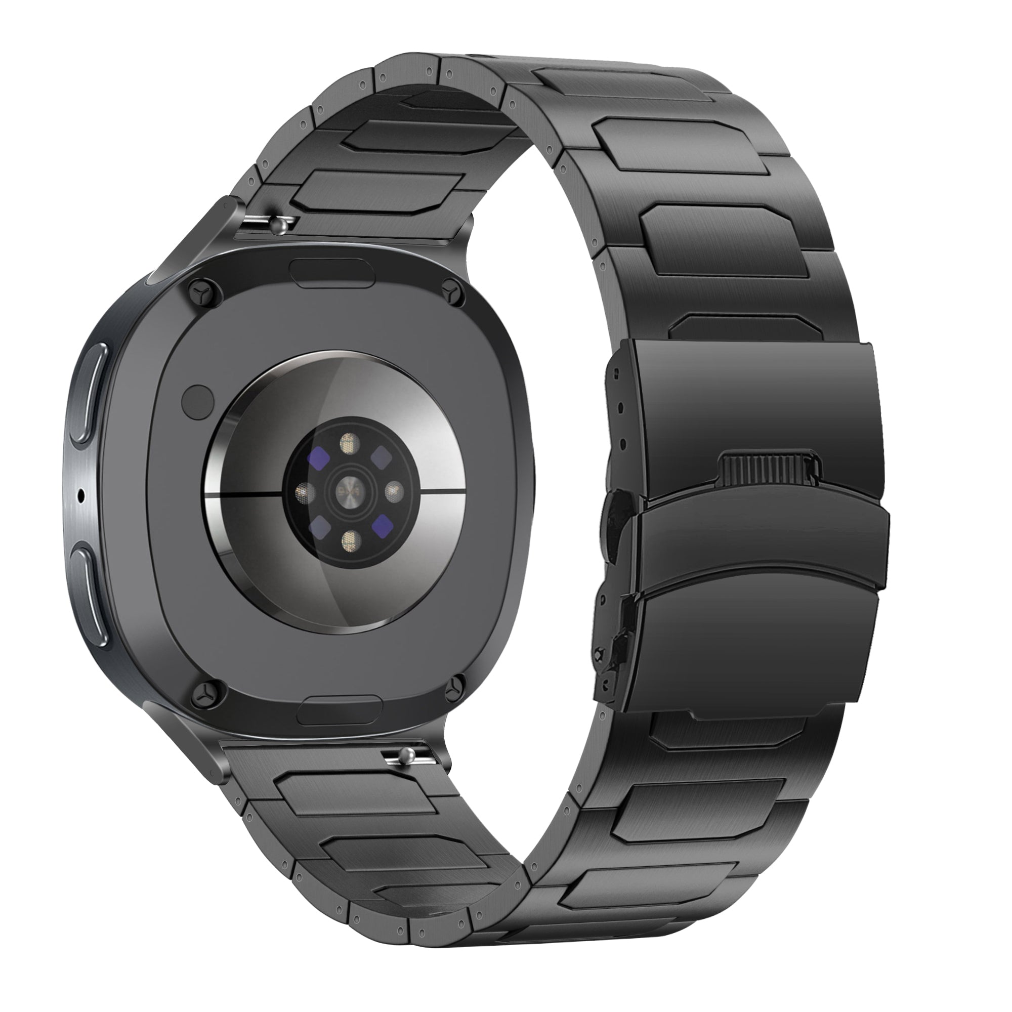 Bandz Bracelet titane 'Deluxe' Samsung Galaxy Watch 8 - 44mm (noir)