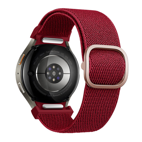 Bandz Bracelet elastique 'Easy Fit' Samsung Galaxy Watch 5 - 44mm (rouge)