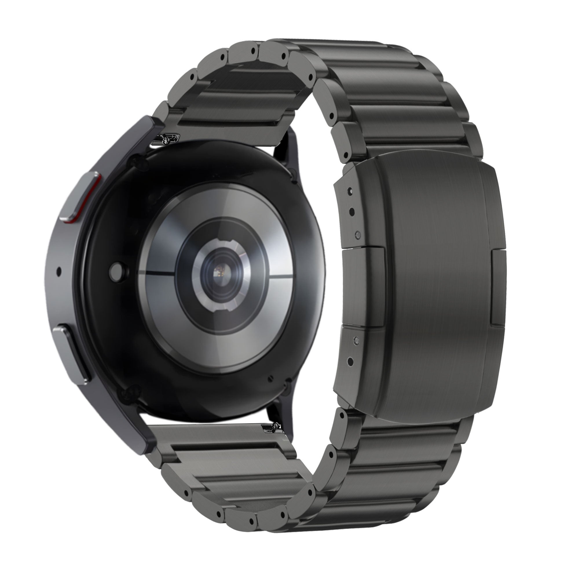 Bandz Huawei Watch GT 6 - 46mm Titanium Link Strap (Black)