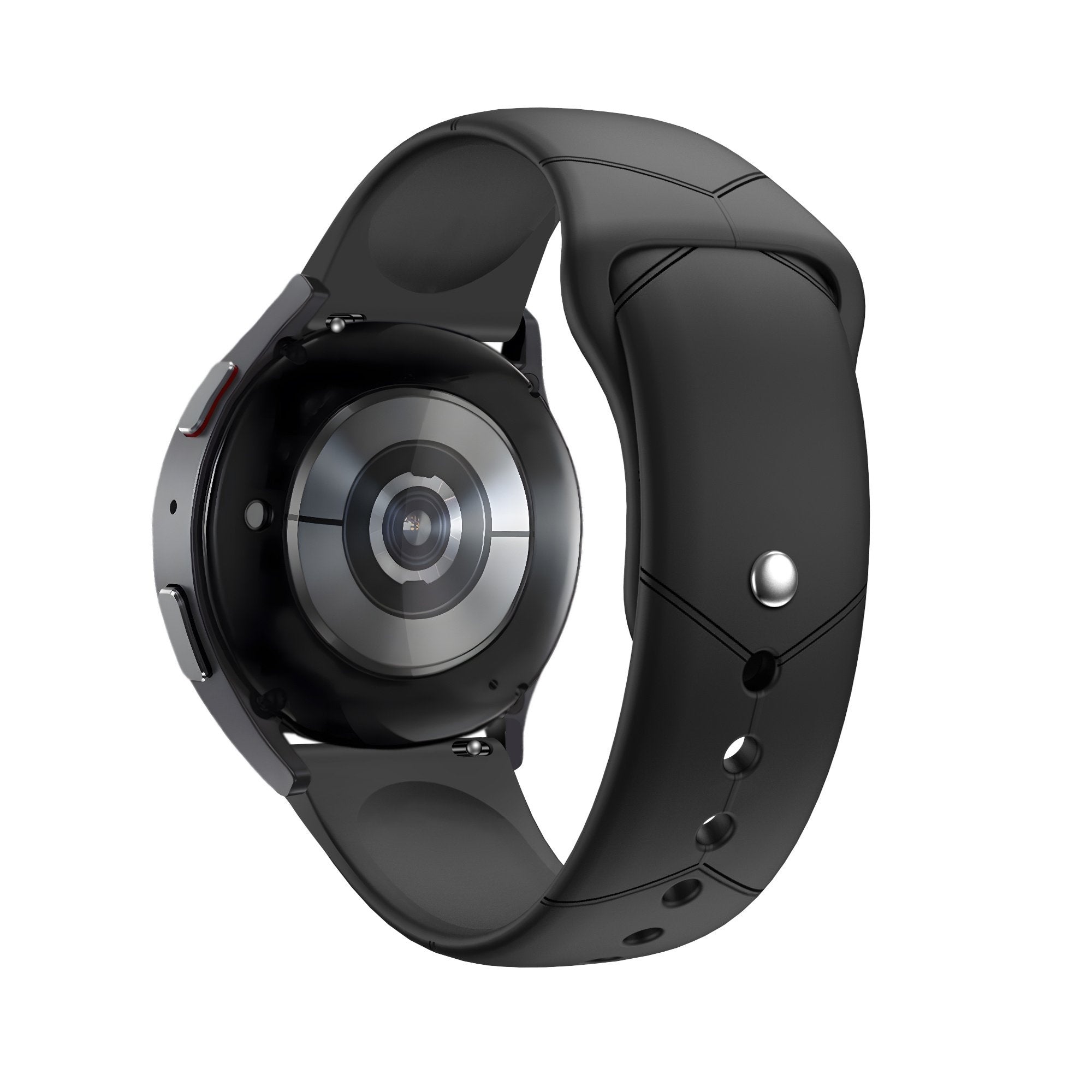 BALR Garmin GTR 3 Pro Hexagons Sport Strap (Black)