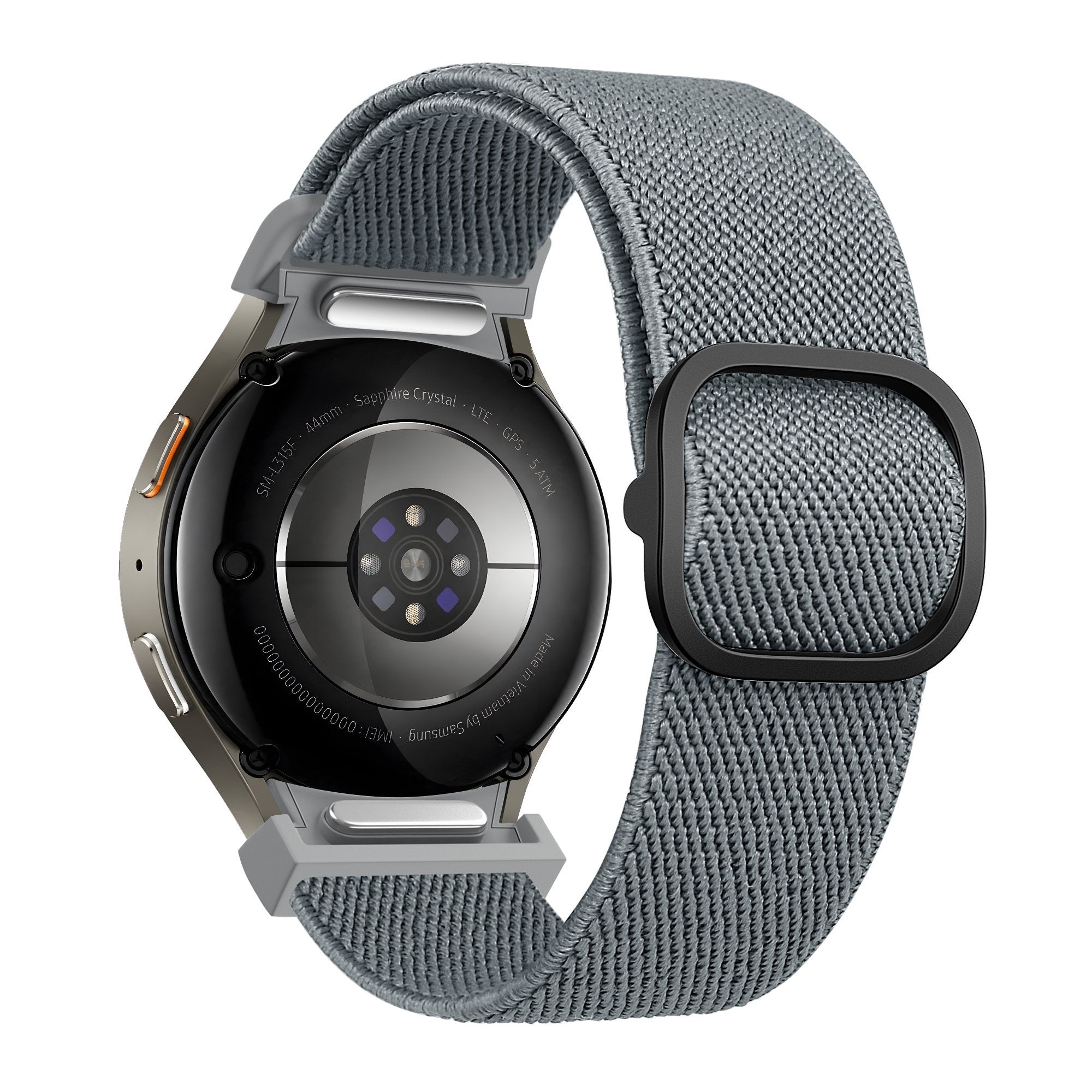Bandz Bracelet elastique 'Easy Fit' Samsung Galaxy Watch 4 40mm (bleu/gris