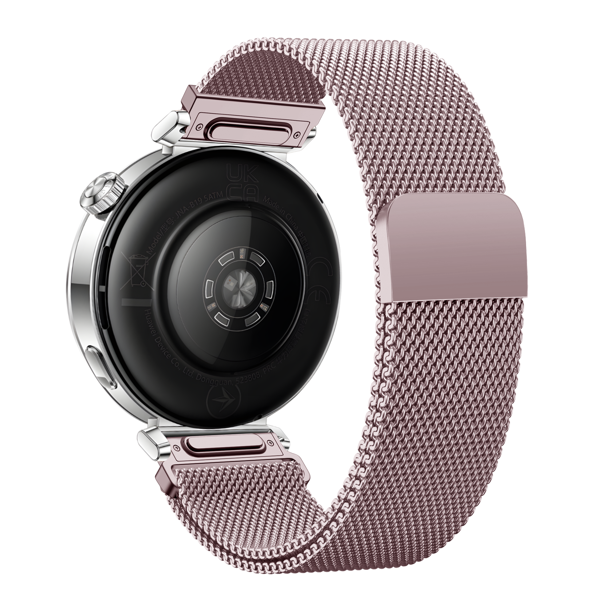 Bandz Bracelet milanais 'Easy fit' Withings ScanWatch Light (rose)