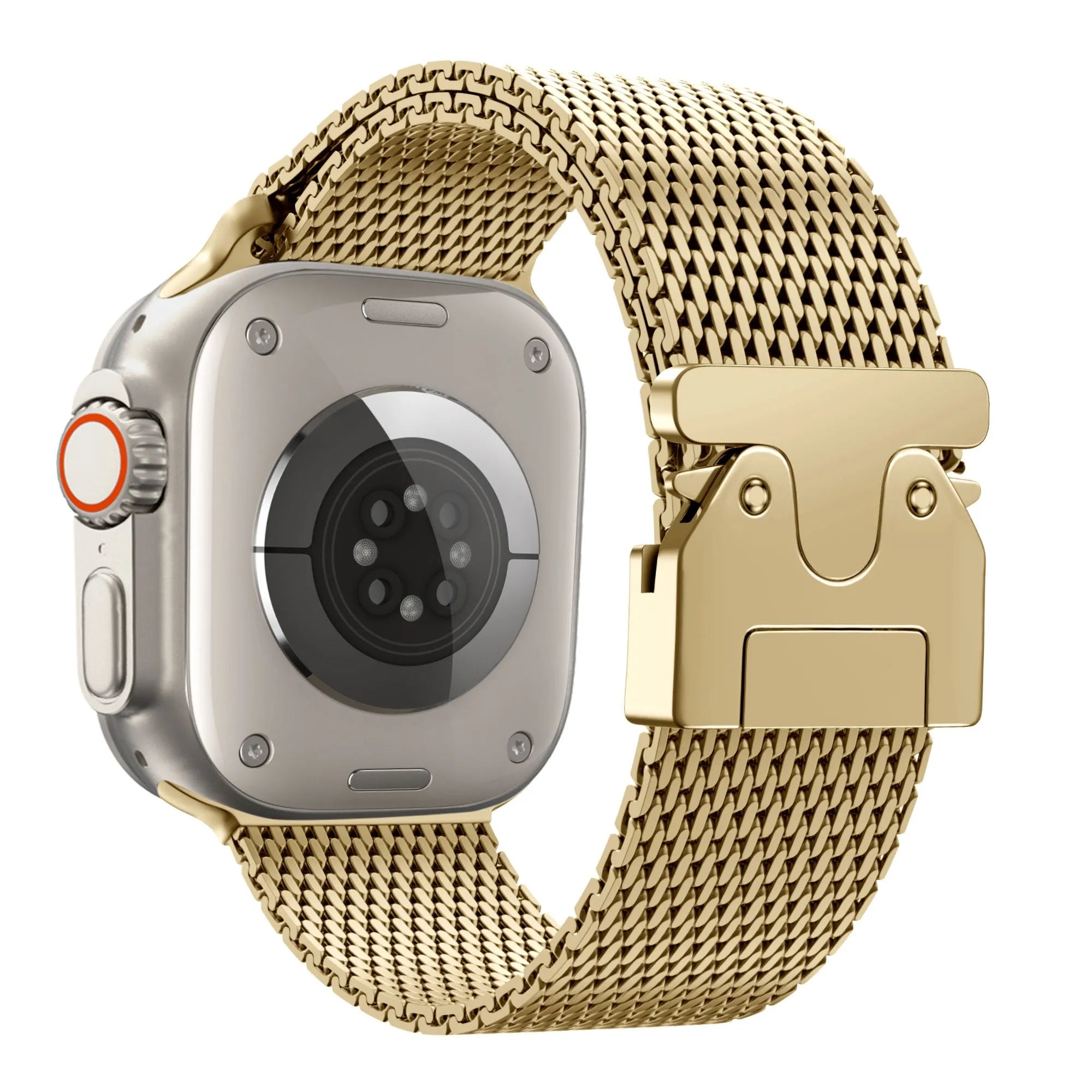 Bandz Bracelet Milanais Loop avec boucle-P Apple Watch (or)