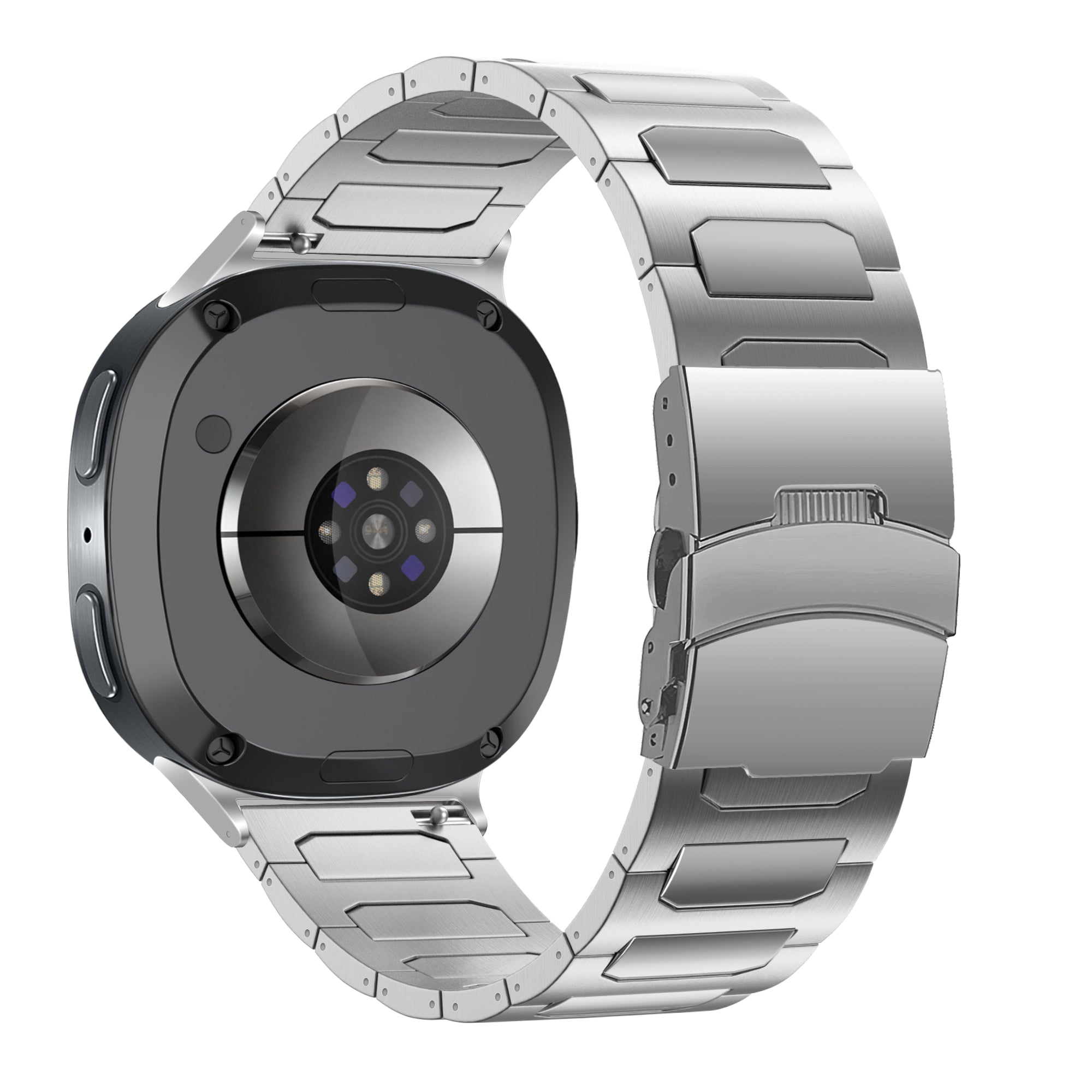 Bandz Bracelet titane 'Deluxe' Samsung Galaxy Watch 8 Classic (argent)