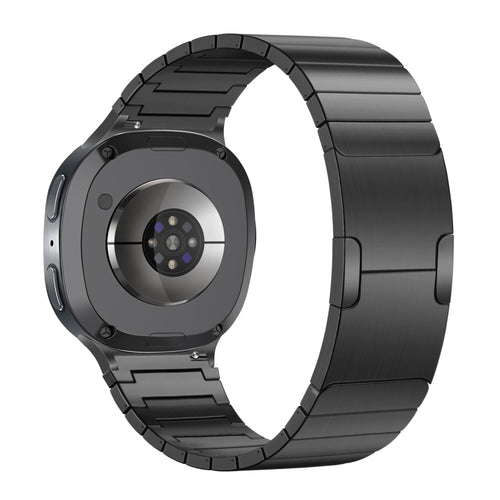 Bandz Samsung Galaxy Watch 8 - 40mm Titanium Strap 'One Bead' (Black)