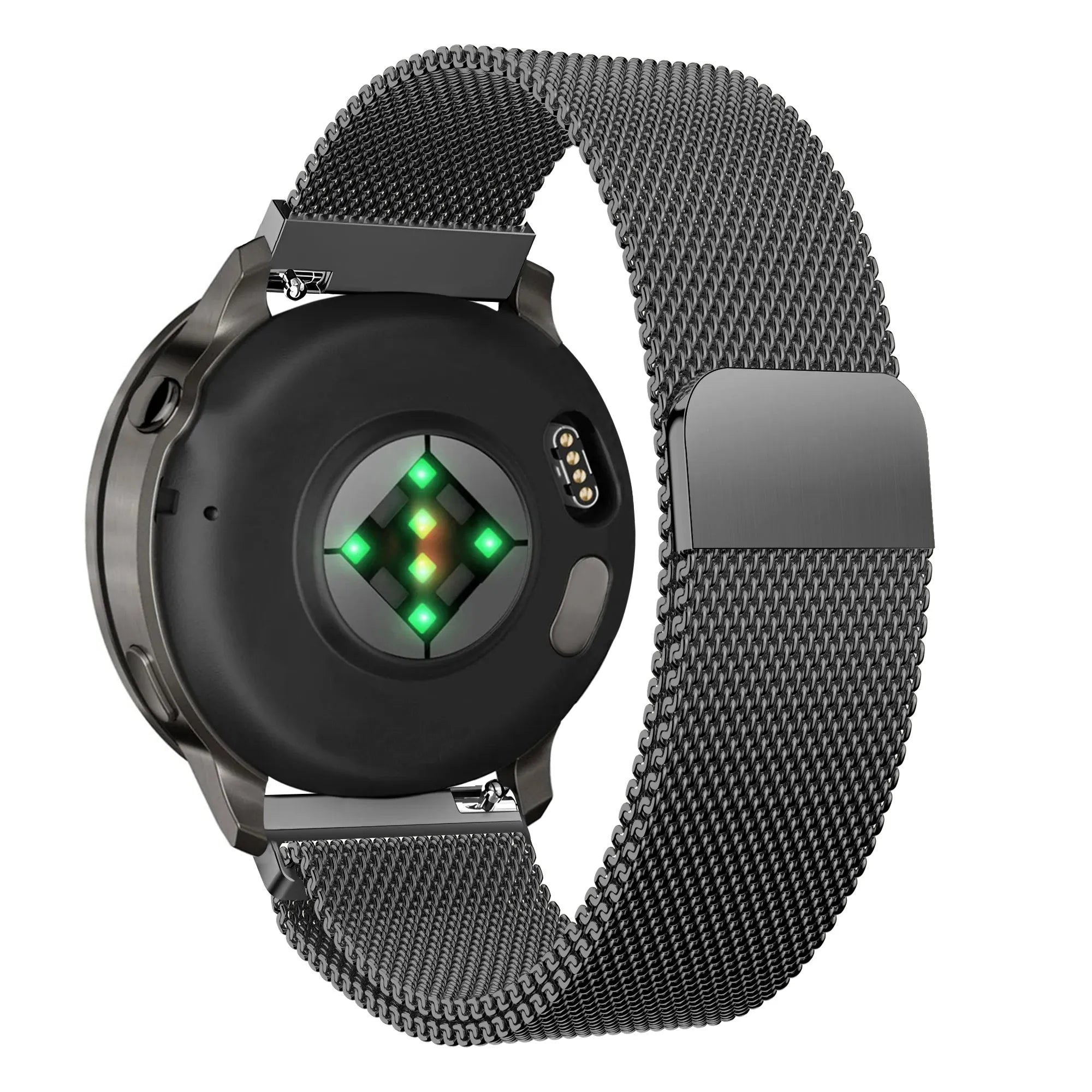 Bandz Bracelet milanais Loop Garmin Forerunner 265s (noir)