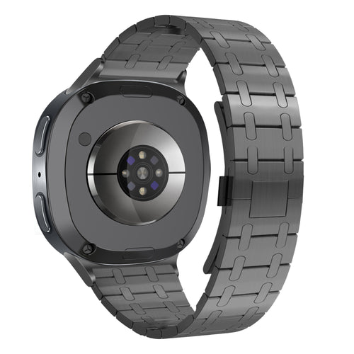 Bandz Samsung Galaxy Watch 9 - 44mm Steel Strap 'Royal' (Black)