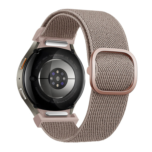 Bandz Bracelet elastique 'Easy Fit' Samsung Galaxy Watch 4 Classic 46mm (beige)