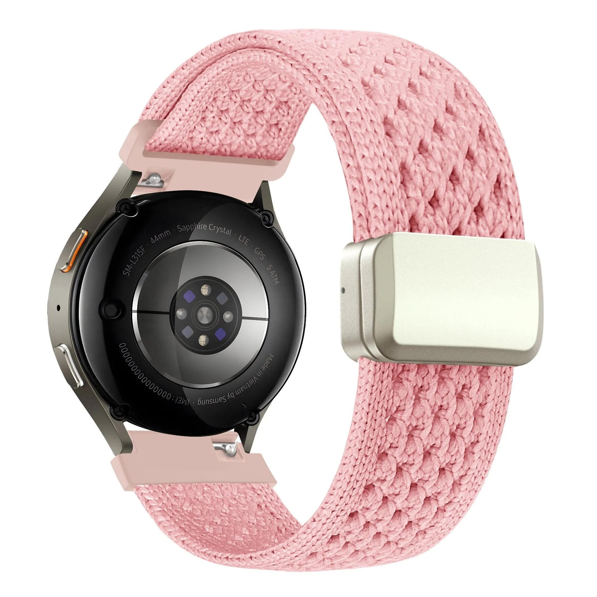 Bandz Bracelet nylon vintage Oppo Watch X2 Mini (rose)