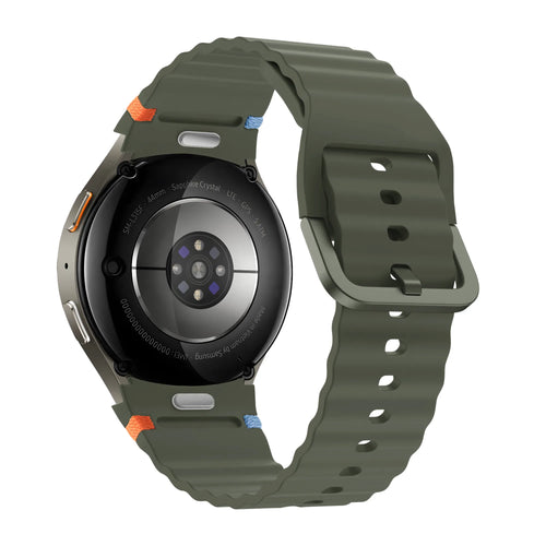 Bandz Bracelet Wave 'Easy Fit' Samsung Galaxy Watch 5 Pro (vert)