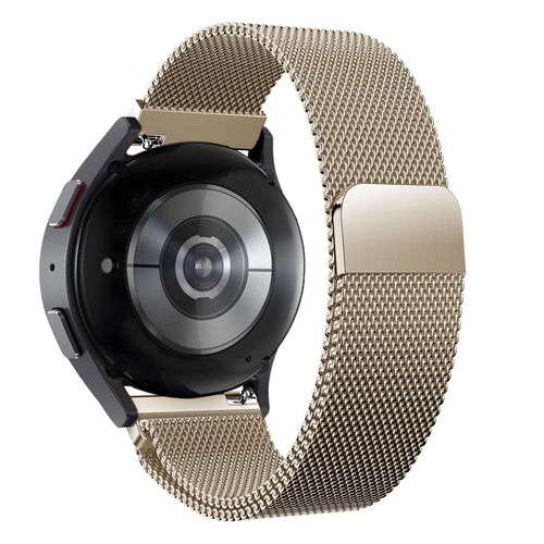 Bandz Bracelet milanais Garmin Forerunner 645 (or champagne)