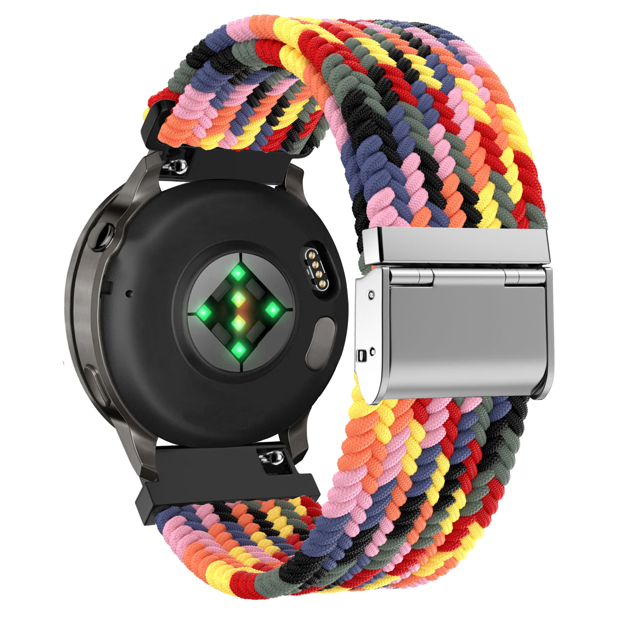 Bandz Bracelet nylon tissé Garmin Forerunner 70 (multicolore)