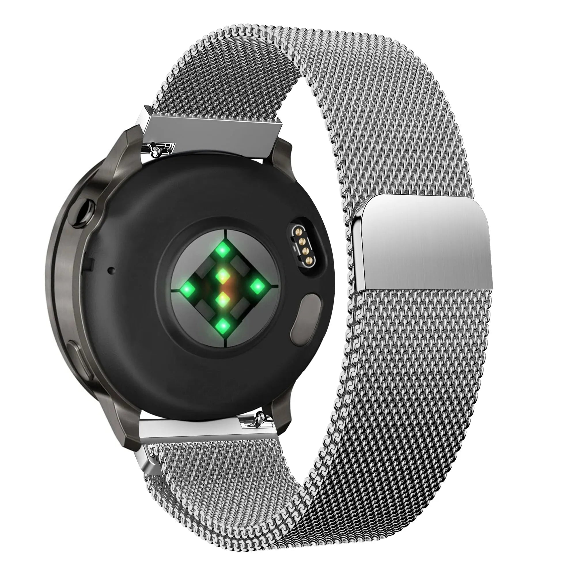Bandz Bracelet milanais Loop Garmin Forerunner 265s (argent)