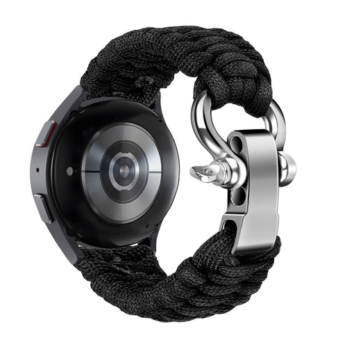 Realme Watch 3 (Pro) Nylon Rope Strap (Black)