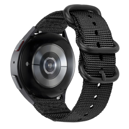 BALR Bracelet nylon avec boucle Huawei Watch GT 3 Pro 46mm (noir)