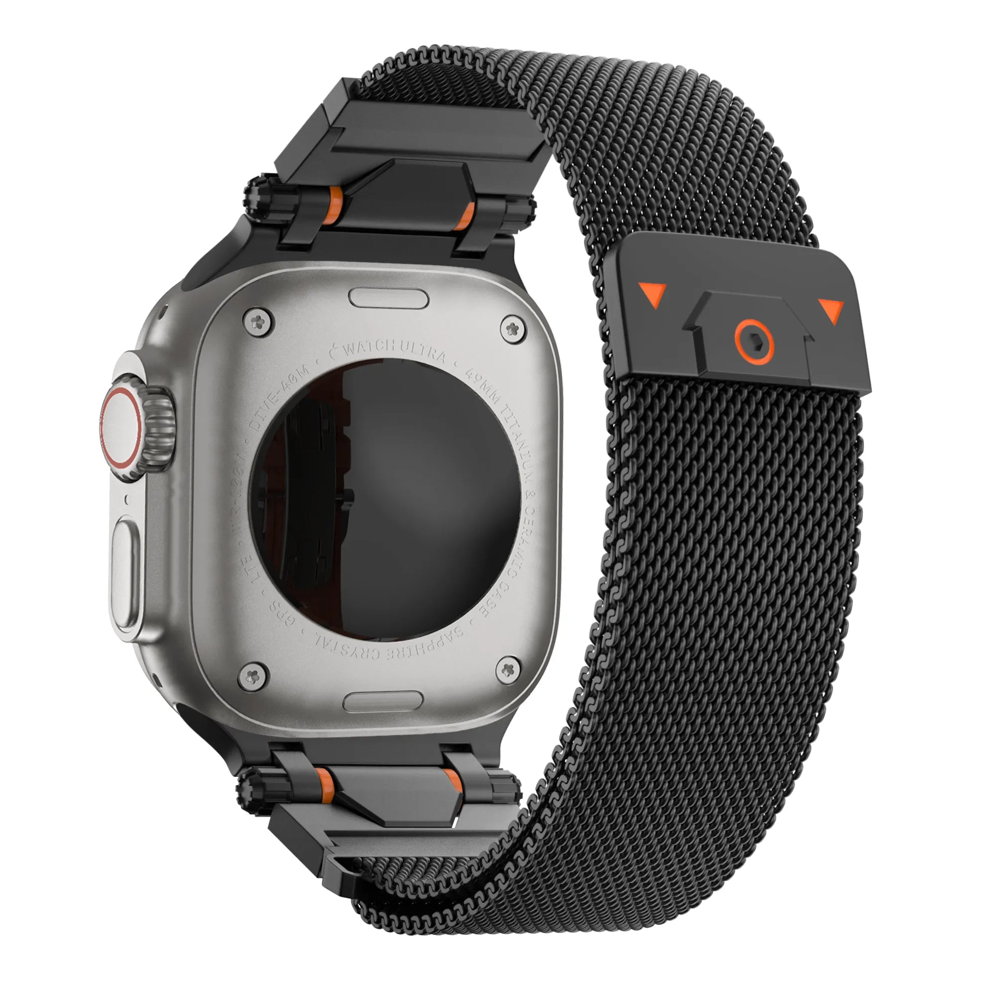 Bandz Bracelet milanais Loop rigide Apple Watch (noir)