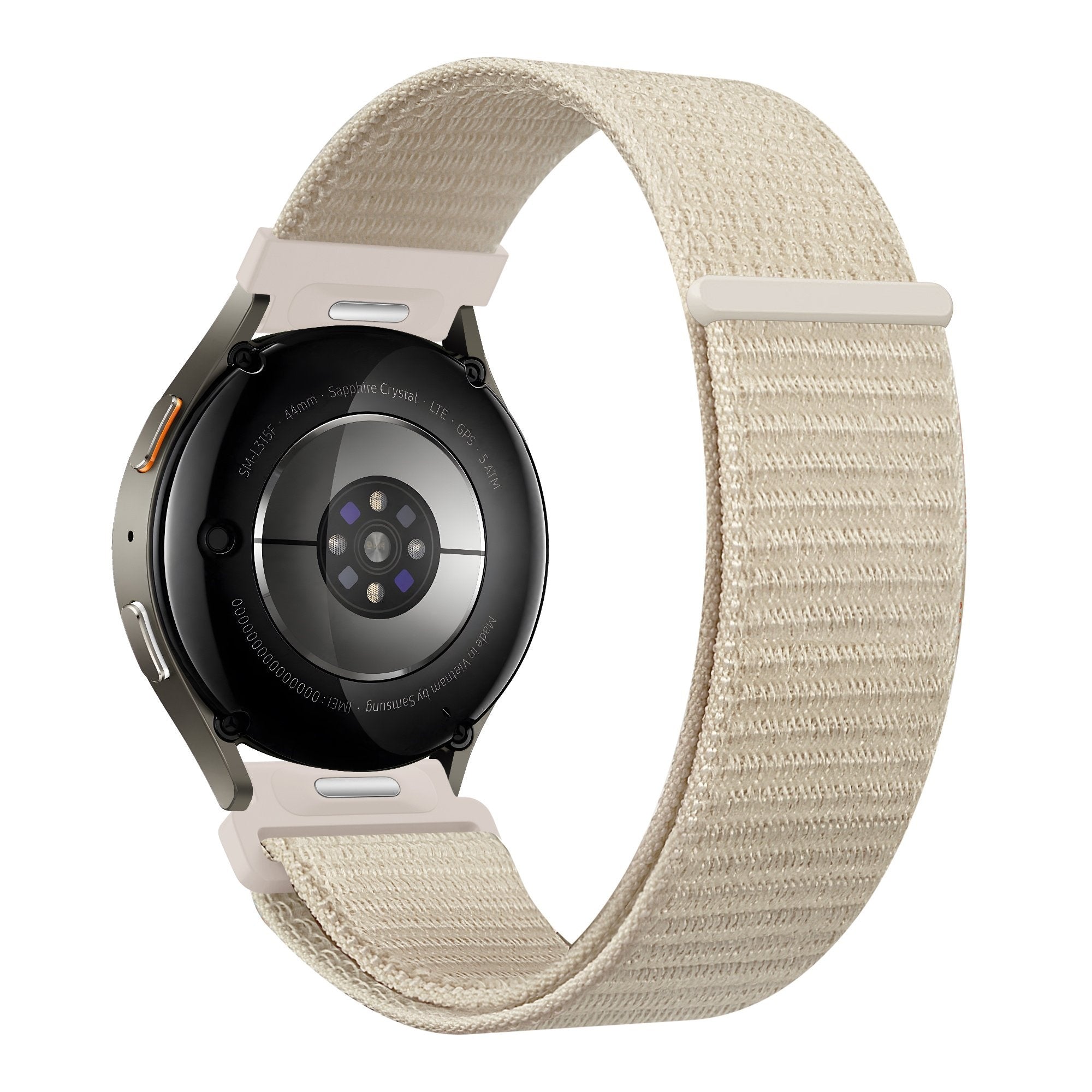 Bandz Bracelet nylon 'Easy Fit' Huawei Watch GT 5 - 41mm (lumière stellaire)