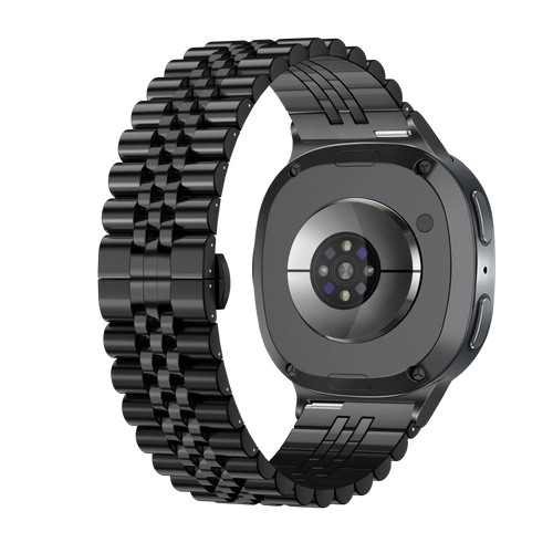 Bracelet acier Jubilee Samsung Galaxy Watch 8 - 40mm (noir)