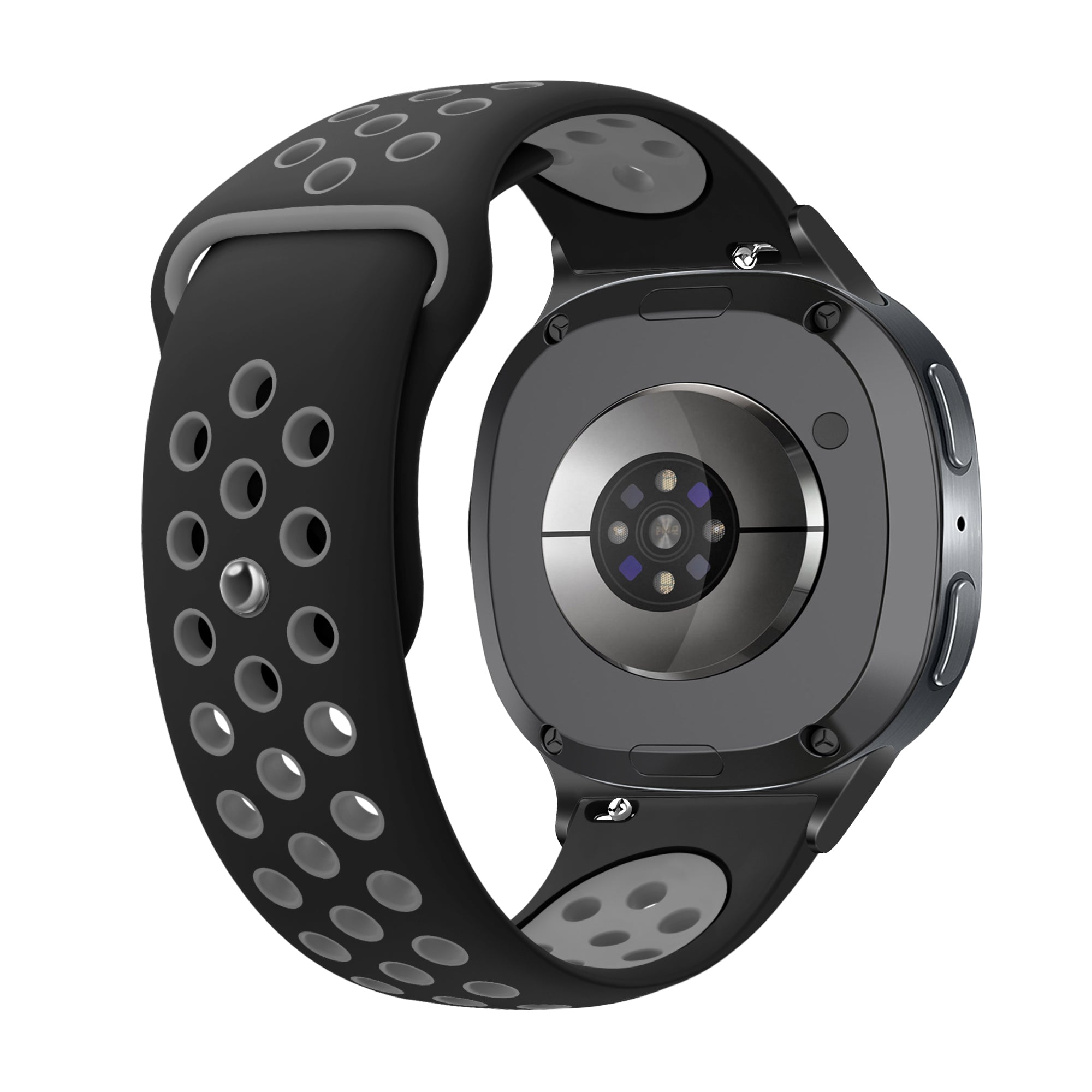 Bracelet sport Samsung Galaxy Watch 9 - 40mm (noir/gris)