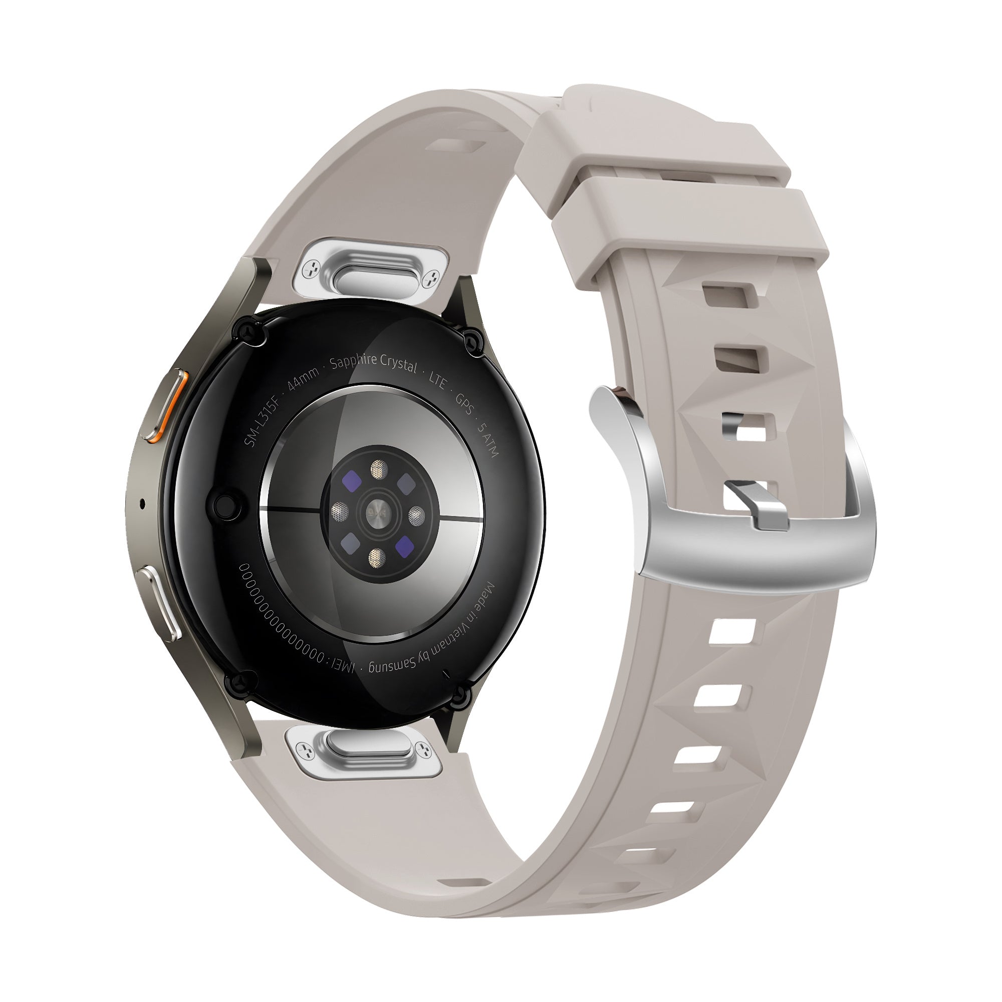 Bandz Bracelet silicone 'Easy Fit' Huawei Watch GT 5 Pro - 42mm (lumière stellaire)