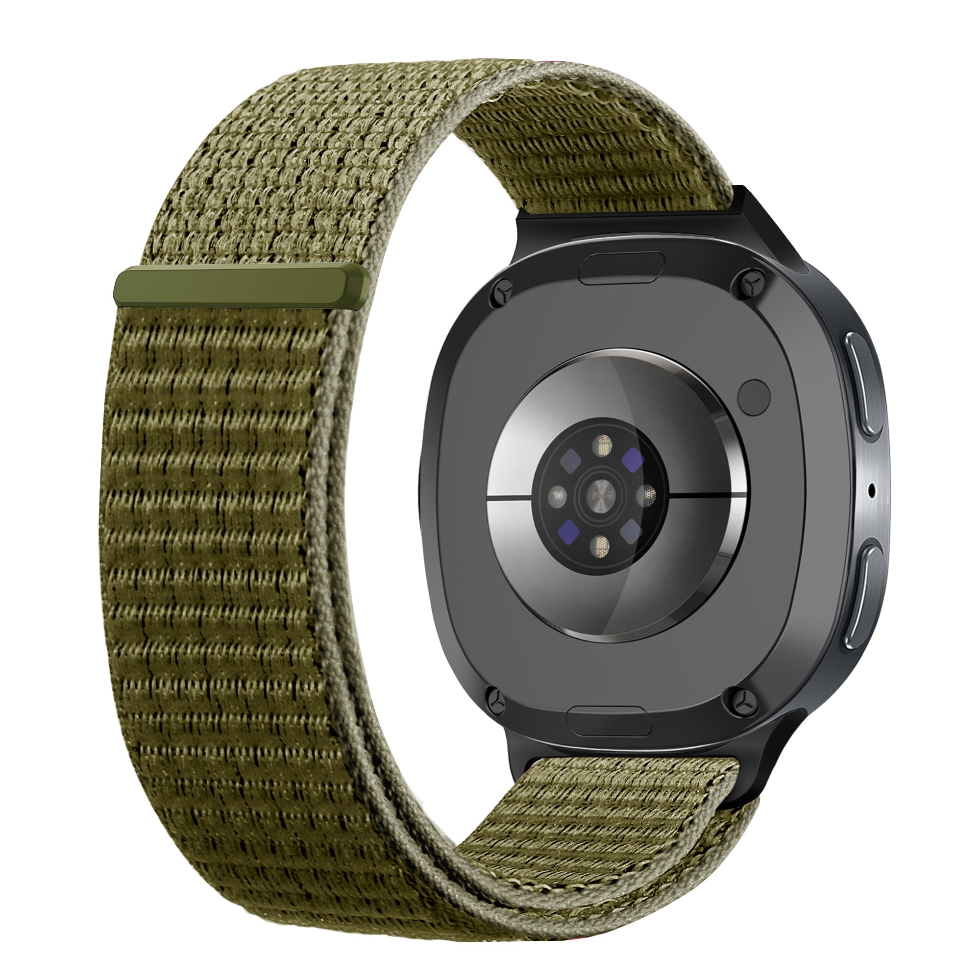 Bracelet nylon Samsung Galaxy Watch 8 Classic (olive)