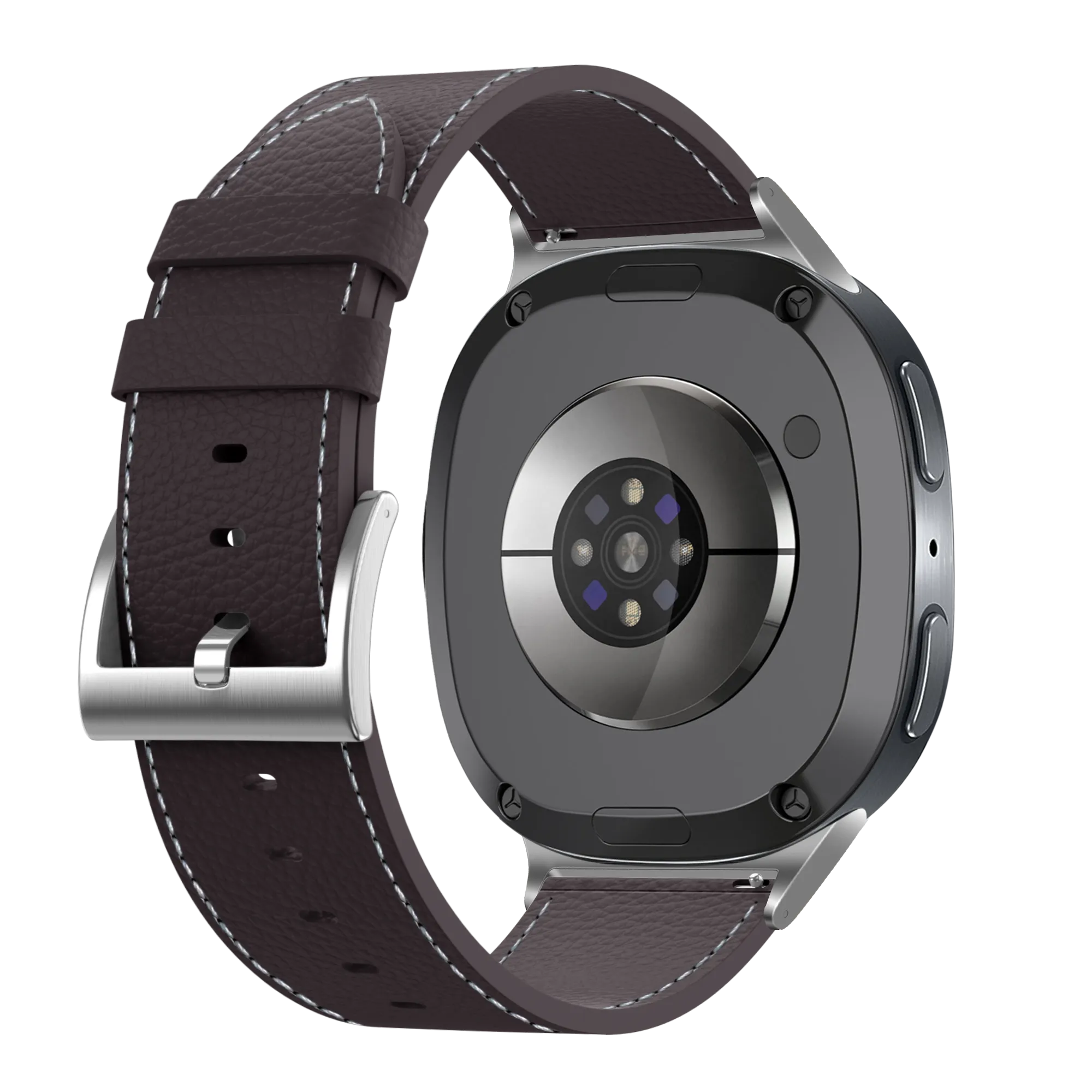 Bracelet cuir Samsung Galaxy Watch 8 - 40mm (cafe marron)
