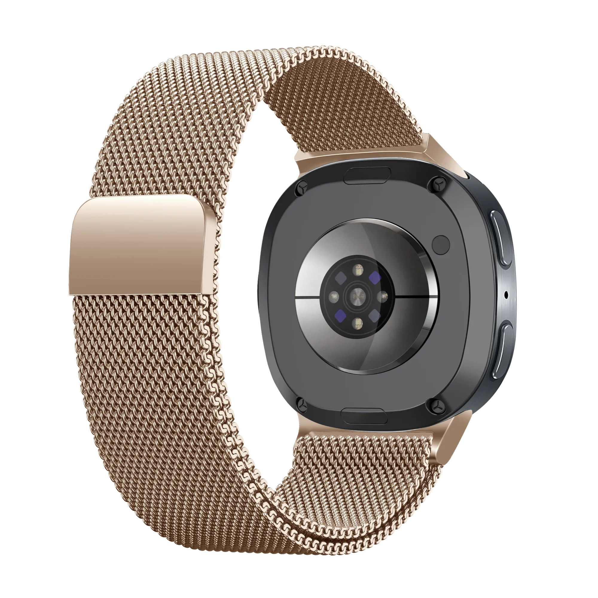 Bracelet milanais Samsung Galaxy Watch 8 - 44mm (rose-doré)