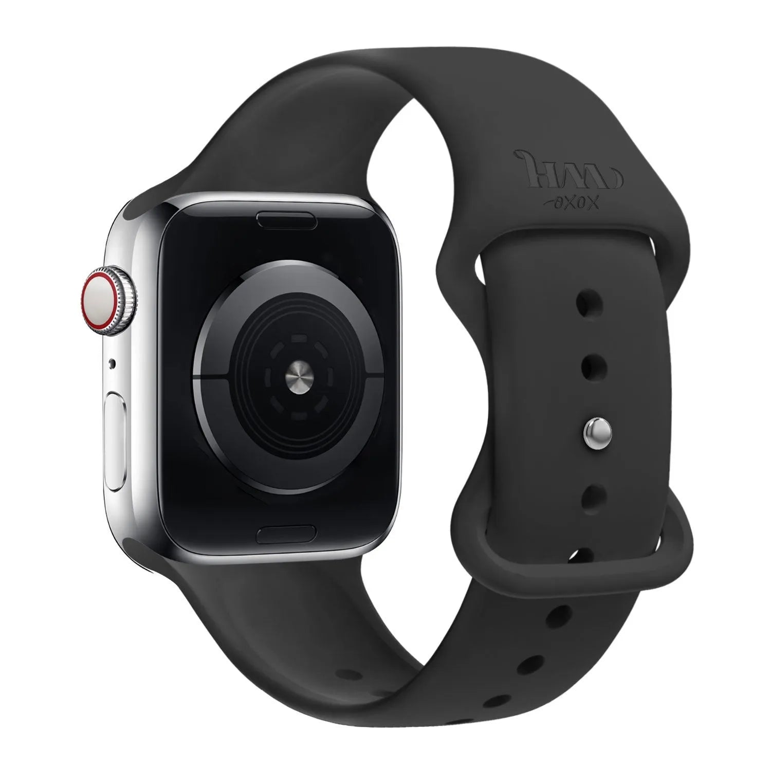 Bracelet silicone xoxo Wildhearts Apple Watch (noir)