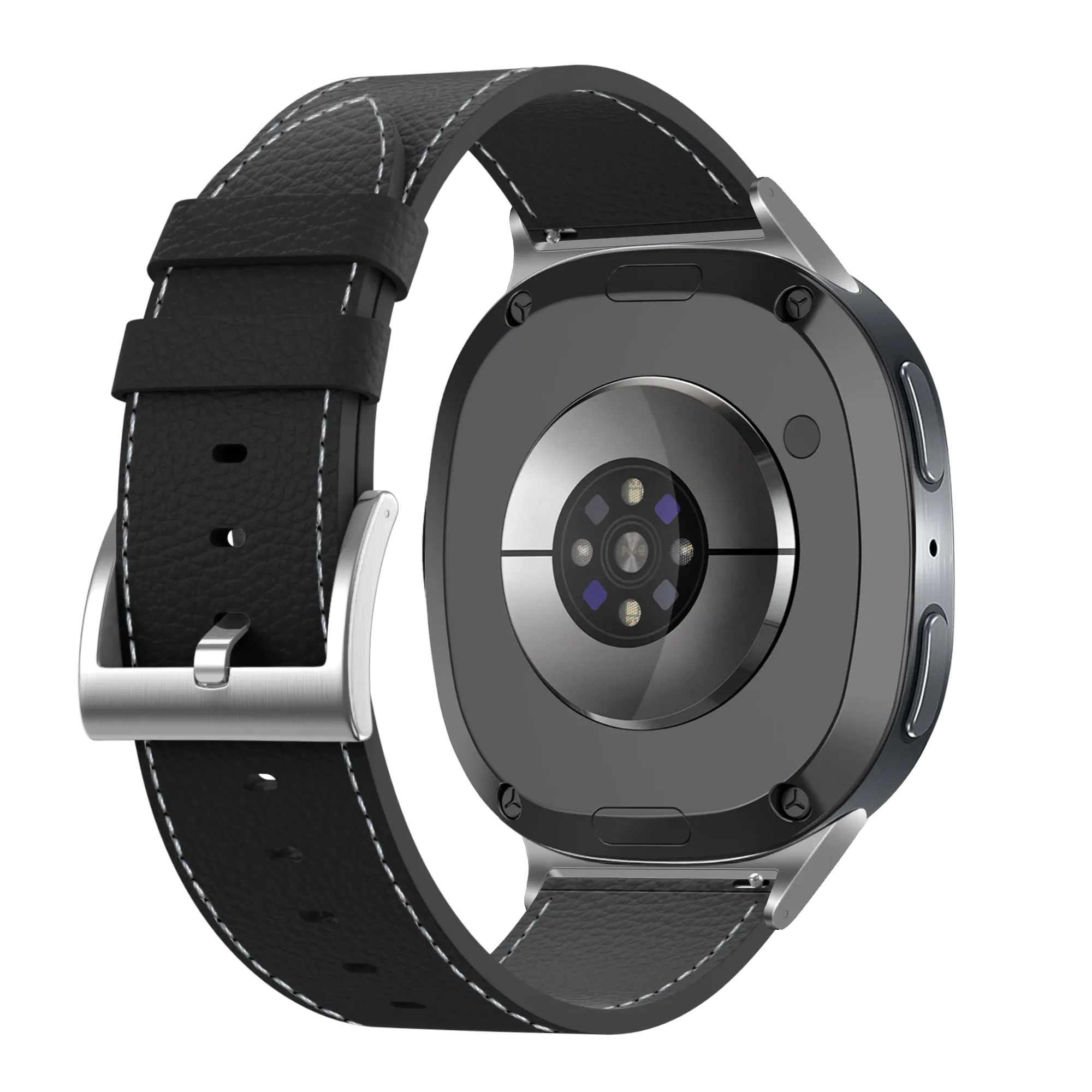 Bracelet cuir Samsung Galaxy Watch 8 - 44mm (noir)