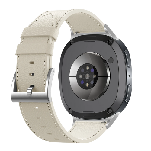 Bracelet cuir Samsung Galaxy Watch 8 - 40mm (beige)