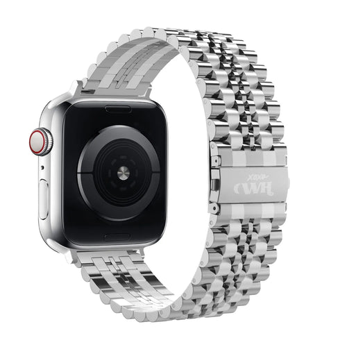 xoxo Wildhearts Apple Watch Steel Strap (Silver)