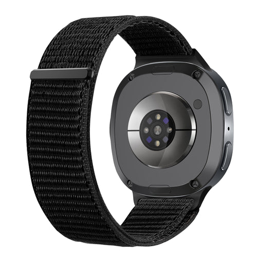 Bracelet nylon Samsung Galaxy Watch 9 - 40mm (noir)