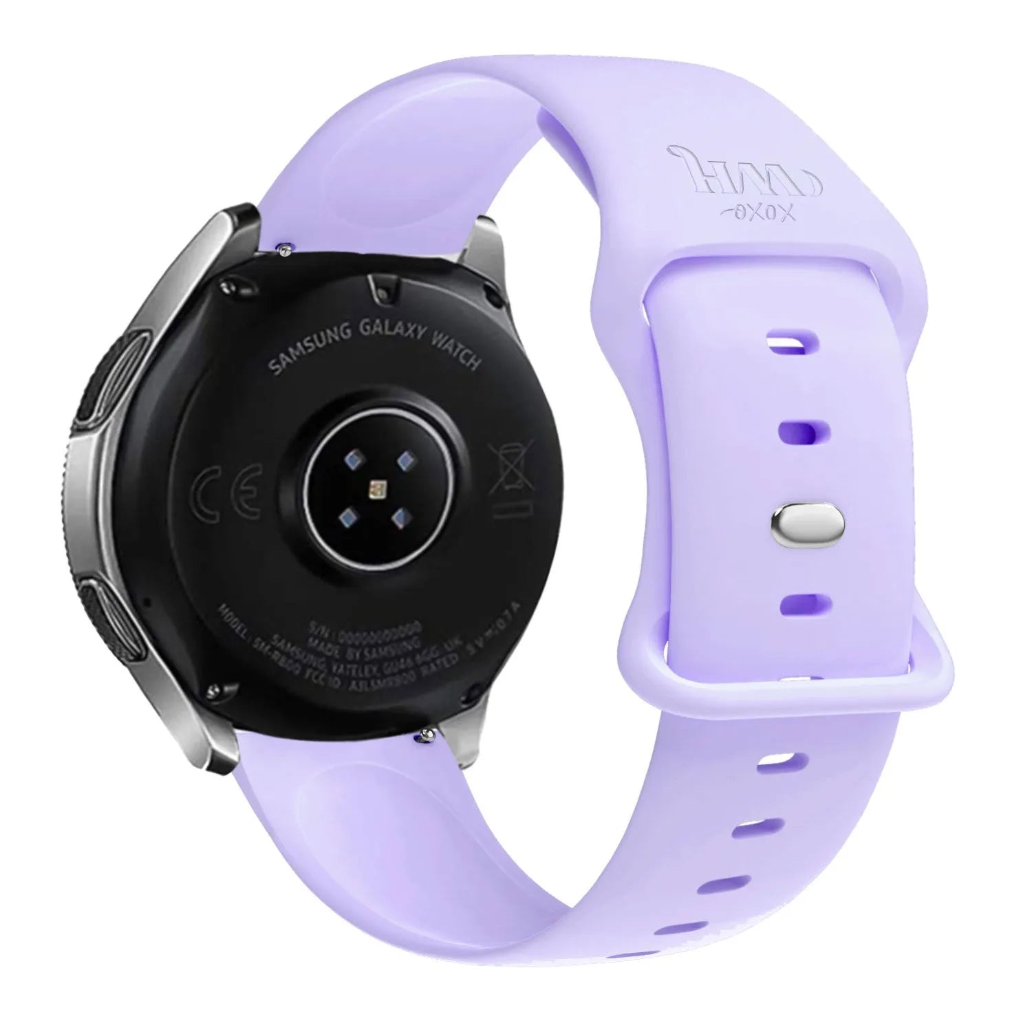 Bracelet silicone xoxo Wildhearts Amazfit GTR 3 Pro (lilas)