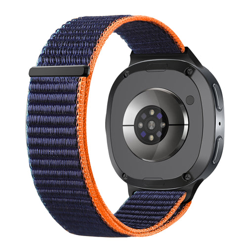 Samsung Galaxy Watch 9 - 40mm Nylon Strap (Dark Blue)